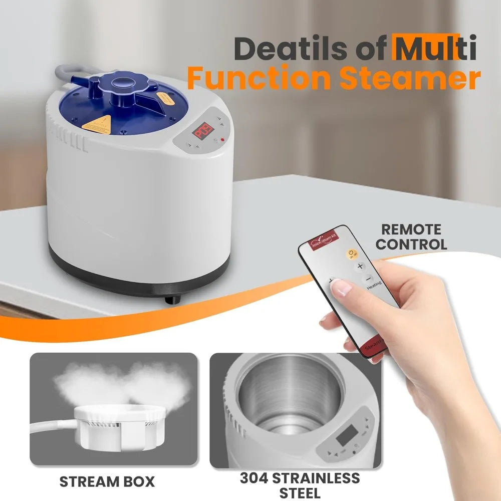 Portable Steam Sauna Tent with Remote Control (Large Size)