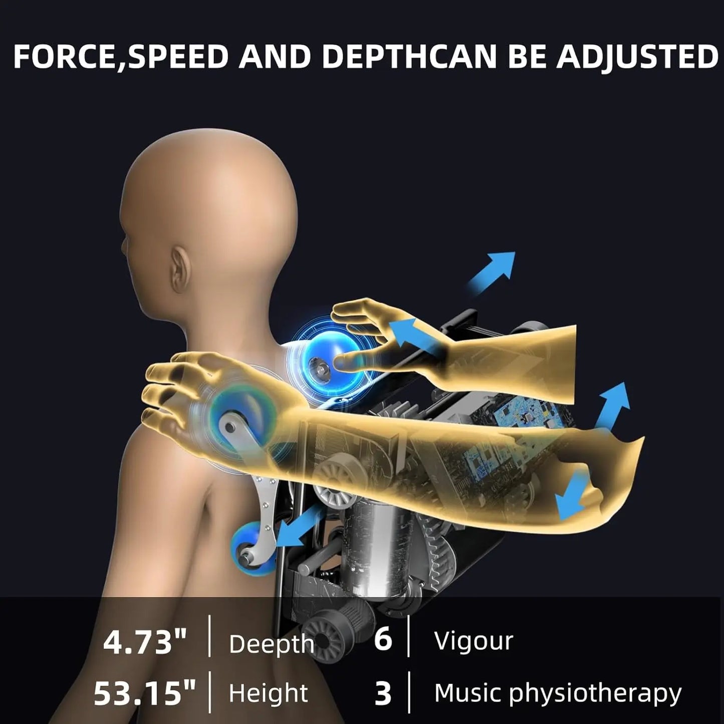 Advanced 5D Zero Gravity Massage Chair | Full Body Yoga Stretch & Calf Relief