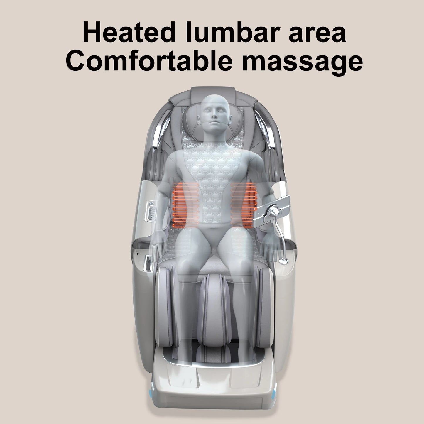 Advanced 5D Zero Gravity Massage Chair | Full Body Yoga Stretch & Calf Relief