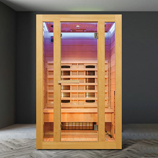 Luxury 2-Person Indoor Far Infrared Sauna